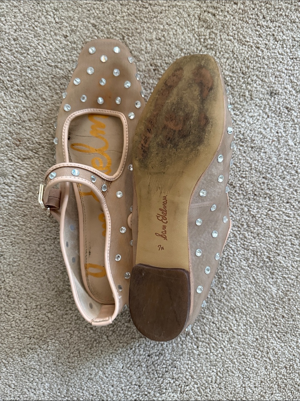 Michaela Shine Mary Jane Flat - Picture 4 of 7